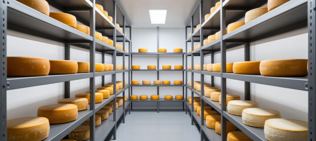 При какой температуре хранить сыр