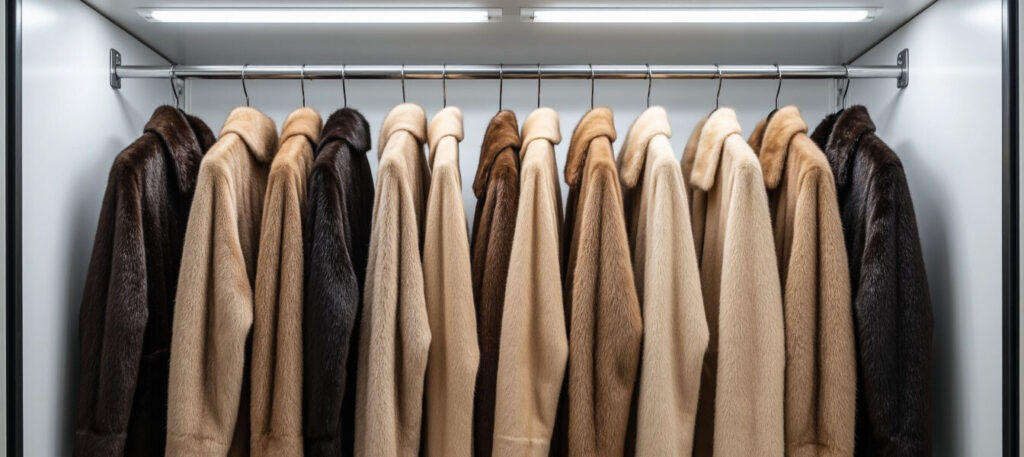 Хранение норковой шубы