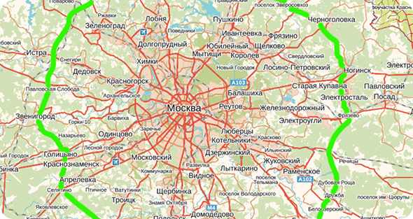 Карта доставки