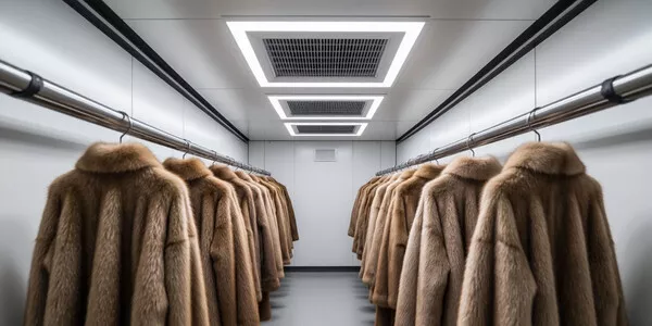 Хранение норковой шубы