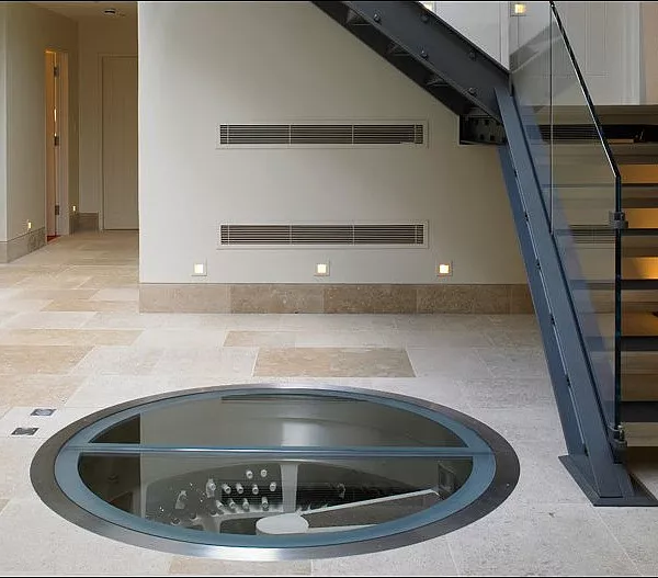 Проект спирального винного погреба