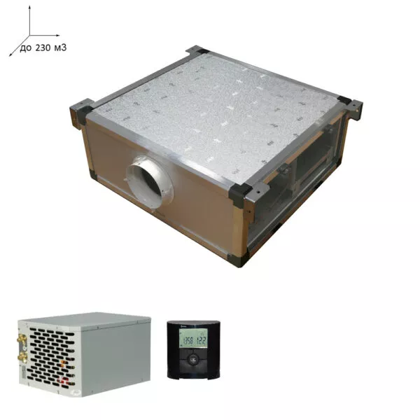 Винный кондиционер SPC 230 EVG Vintage c 2 EVG122 испарительными блоками