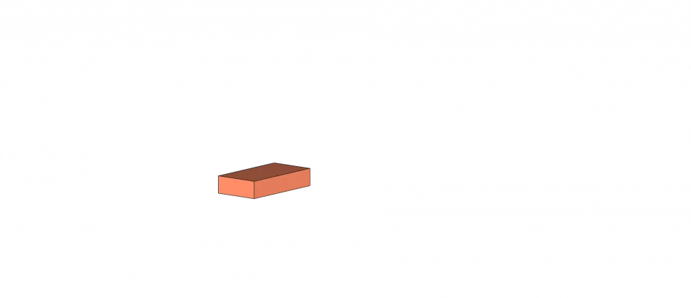 Вертикальный элемент Base, серия Hydroton, 300х130х50 мм
