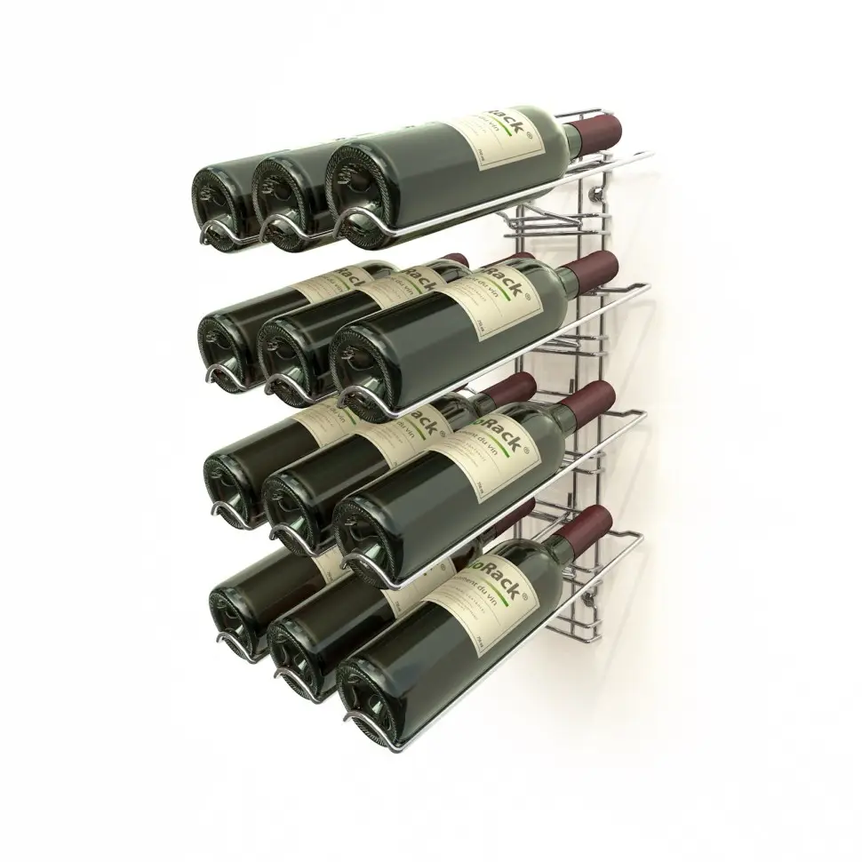 Винный стеллаж VisioPlus VRS4N3FCr
