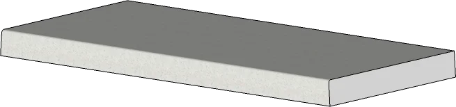 Горизонтальный блок, серия Imperial, 40х300х640мм